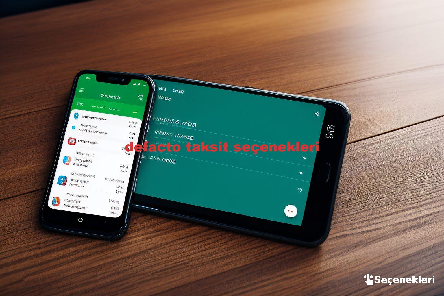 defacto taksit seçenekleri