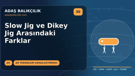 Slow Jig ve Dikey Jig Arasındaki Farklar