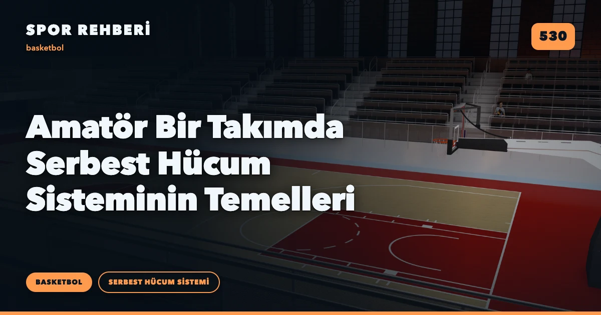 Amatör Bir Takımda Serbest Hücum Sisteminin Temelleri